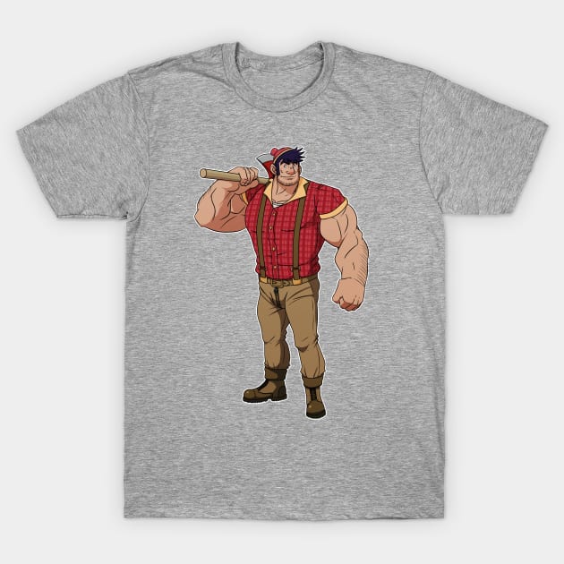 Paul Bunyan (no background) T-Shirt by leomon32